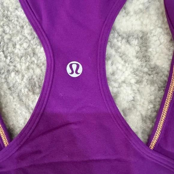 lululemon Purple Cool Racerback Tank - Picture 4 of 4